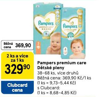 PAMPERS PREMIUM CARE DTSK PLENY