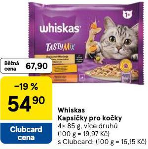 WHISKAS KAPSIKY PRO KOKY