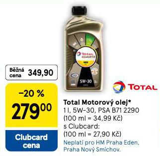 TOTAL MOTOROV OLEJ