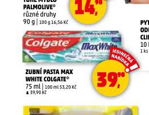 COLGATE ZUBN PASTA