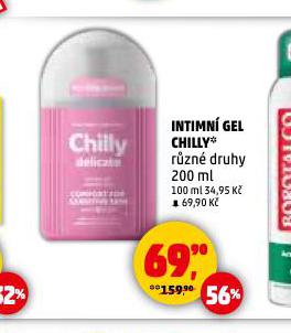 CHILLY GEL PRO INTIMN HYGIENU