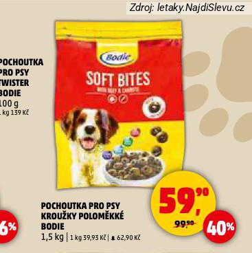 BODIE POCHOUTKY PRO PSY