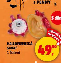 HALLOWEENSK SADA