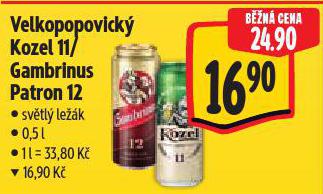 GAMBRINUS PATRON 12