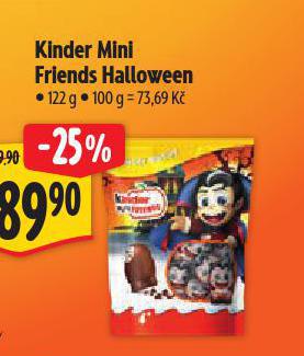 KINDER MINI FRIENDS HALLOWEEN