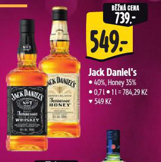 JACK DANIELS HONEY