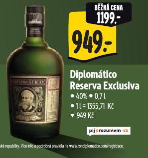 DIPLOMTICO RESERVA EXCLUSIVA