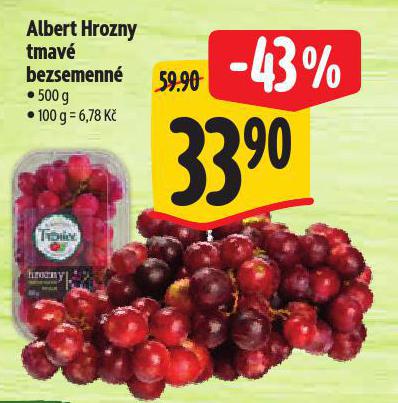HROZNY TMAV BEZSEMENN