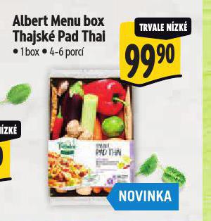 ALBERT MENU BOX THAJSK PAD THAI