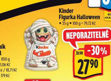 KINDER FIGURKA HALLOWEEN