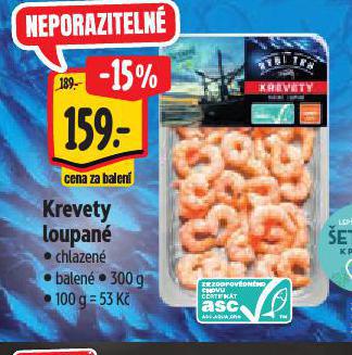 KREVETY LOUPAN