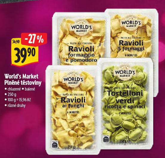 WORLD'S MARKET PLNN TSTOVINY