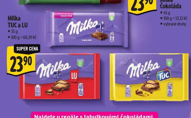 MILKA TUC A LU
