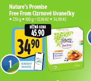 NATURES PROMISE FREE FORM CIZRNOV LVANEKY