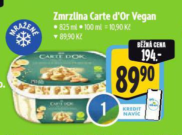 ZMRZLINA CARTE DOR VEGAN