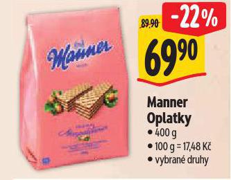 MANNER OPLATKY