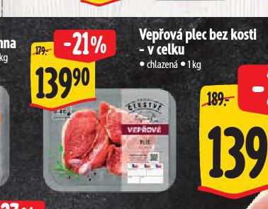 VEPOV PLEC BEZ KOSTI