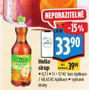 HELLO SIRUP
