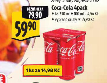 COCA-COLA 4PACK