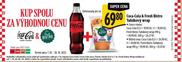 COCA-COLA & FRESH BISTRO TUKOV WRAP