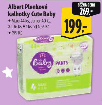 ALBERT PLENKOV KALHOTKY CUTE BABY