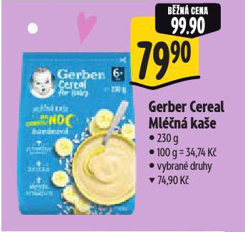 GARBER CEREAL MLN KAE
