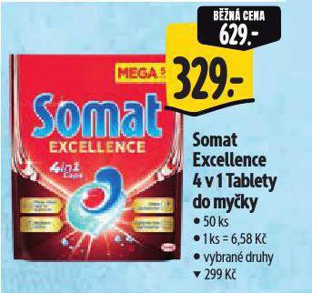 SOMAT EXCELLENCE 4 V 1 TABLETY DO MYKY