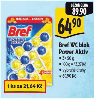 BREF WC BLOK POWER AKTIV