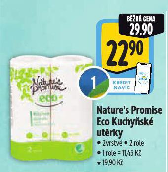 NATURES PROMISE ECO KUCHYSK UTRKY