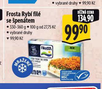 FROSTA RYB FIL SE PENTEM