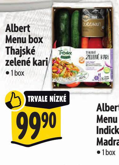 ALBERT MENU BOX THAJSK ZELEN KARI