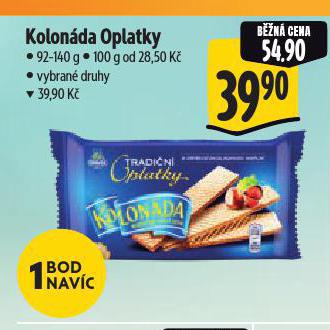 KOLONDA OPLATKY