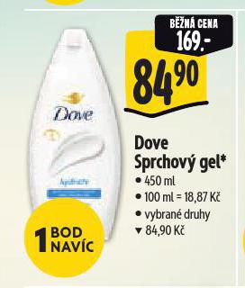 DOVE SPRCHOV GEL