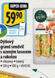 DOV GRAND SANDIV S UZENM LOSOSEM A RUKOLOU