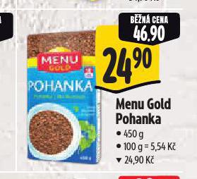 MENU GOLD POHANKA
