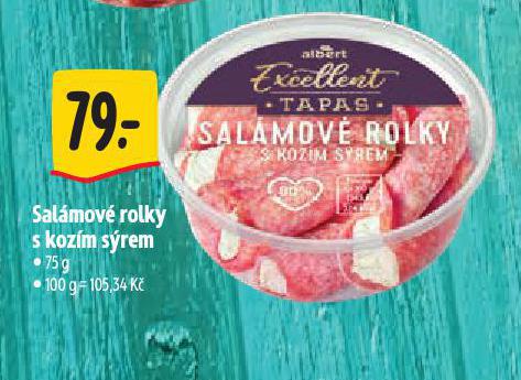 SALMOV ROLKY S KOZM SREM