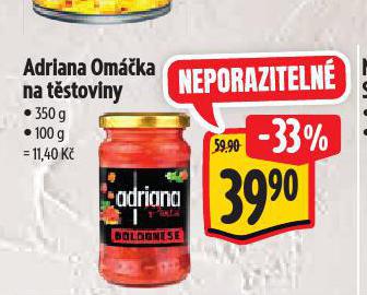 ADRIANA OMKA NA TSTOVINY