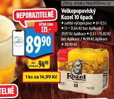 PIVO VELKOPOPOVICK KOZEL