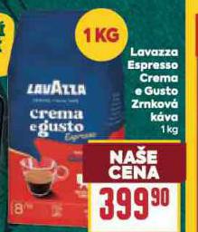 LAVAZZA ESPRESSO CREMA E GUSTO ZRNKOV KVA