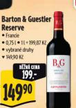 BARTON & GUESTIER RESERVE