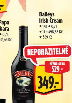 BAILEYS IRISH CREAM