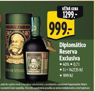 DIPLOMTICO RESERVA EXCLUSIVA