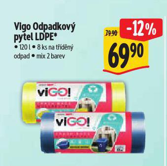 VIGO ODPADKOV PYTLE