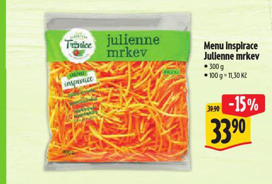 MENU INSPIRACE JULIENNE MRKEV