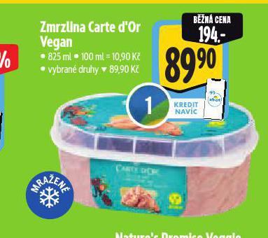 ZMRZLINA CARTE D'OR VEGAN