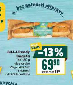 BILLA READY BAGETA