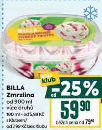 BILLA ZMRZLINA