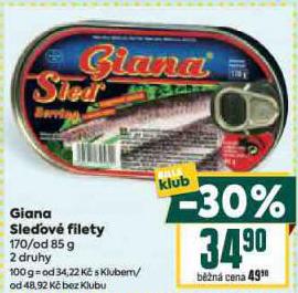 GIANA SLEOV FILETY