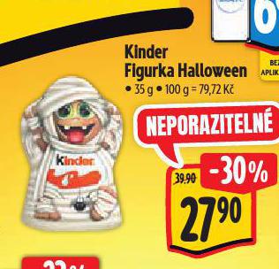 KINDER FIGURKA HALLOWEEN