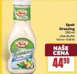 SPAK DRESSING